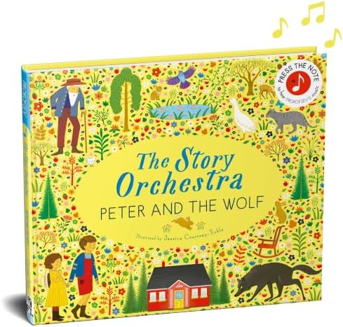 Amazon.com: Peter and the Wolf Coloring & Craft Book (Crafterina